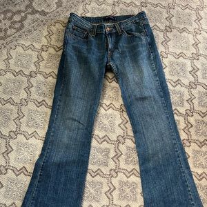 Levi's Superlow 518 Womens Jeans Wide Leg Bootcut 7